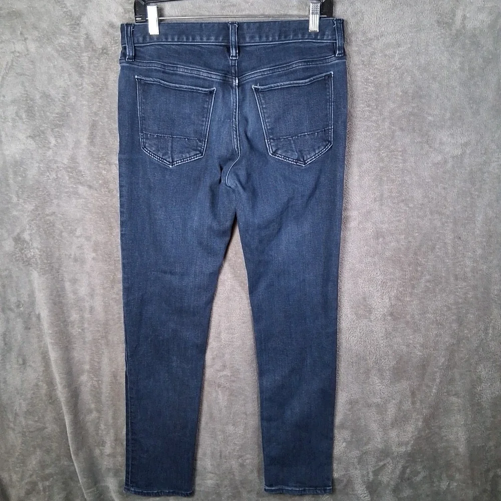 Banana Republic Travel Jeans Slim Fit Mens 30x32 Dark Blue Wash‎ Stretch Denim